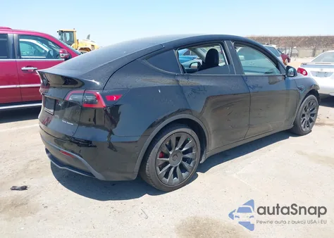 2022 Tesla Model Y Long Range Dual Motor All-Wheel Drive from USA, damaged, VIN 7SAYGDEE8NF481749